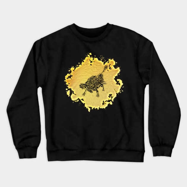 Ankylosaurus Crewneck Sweatshirt by Nimmersatt